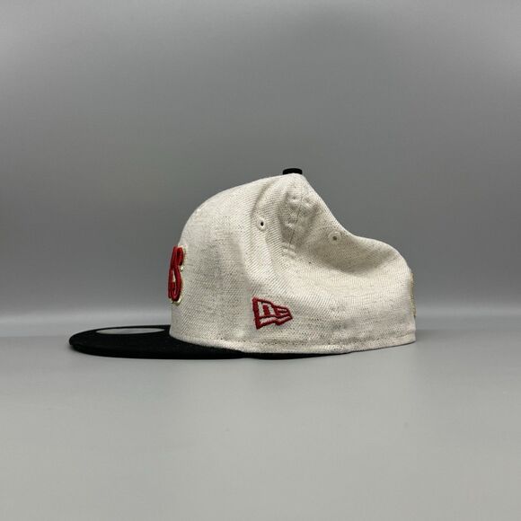 New Era San Francisco 49ers Candlestick Park Farewell Linen 59FIFTY 7 1/4 RARE - Picture 3 of 9